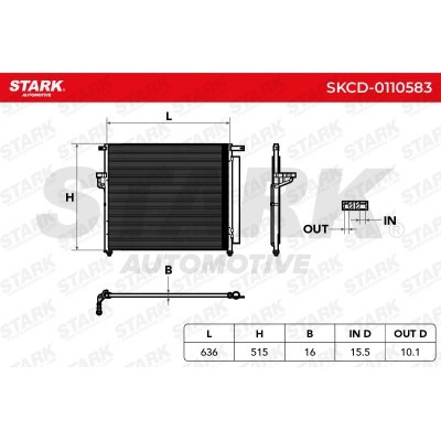 A/C condenser SKCD-0110583 - photo 4