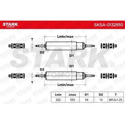 Shock Absorber Stark SKSA-0132910 SKSA-0132910 - photo 7