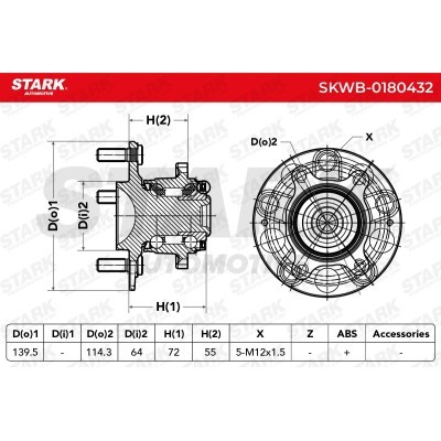 Wheel Bearing Stark SKWB-0180432 SKWB-0180432 - photo 3