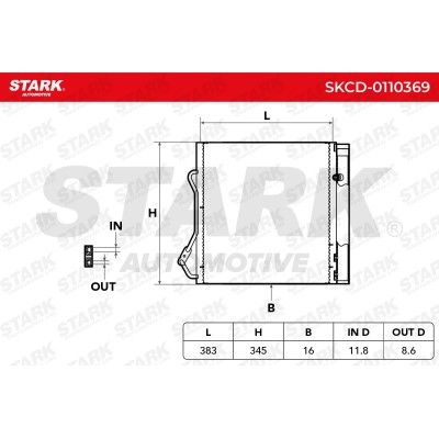 A/C condenser SKCD-0110369 - photo 7