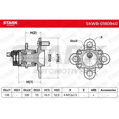 Wheel Bearing Stark SKWB-0180940 SKWB-0180940 - photo 5