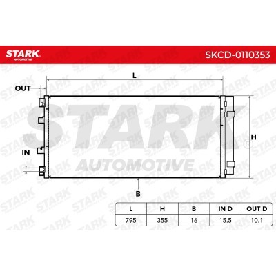 A/C condenser SKCD-0110353 - photo 8