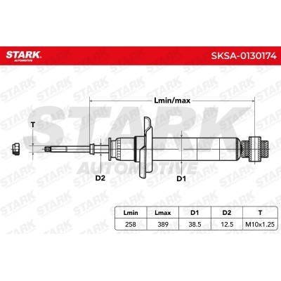 Shock Absorber Stark SKSA-0130174 SKSA-0130174 - photo 4