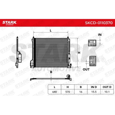 A/C condenser SKCD-0110370 - photo 7