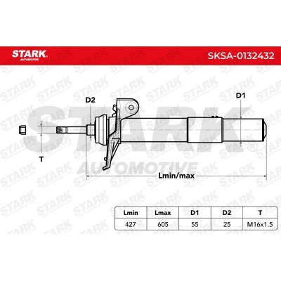 Shock Absorber Stark SKSA-0132432 SKSA-0132432 - photo 7