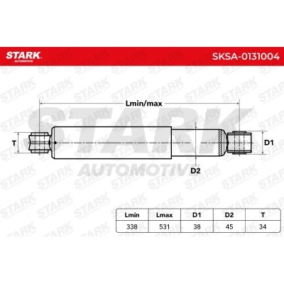 Shock Absorber Stark SKSA-0131004 SKSA-0131004 - photo 3