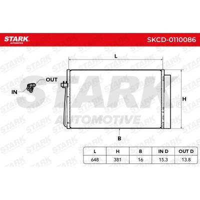 A/C condenser SKCD-0110086 - photo 5