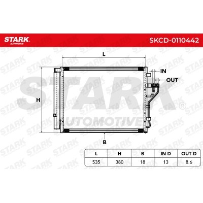 A/C condenser SKCD-0110442 - photo 5