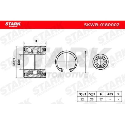 Wheel Bearing Stark SKWB-0180002 SKWB-0180002 - photo 3