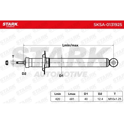 Shock Absorber Stark SKSA-0131925 SKSA-0131925 - photo 3