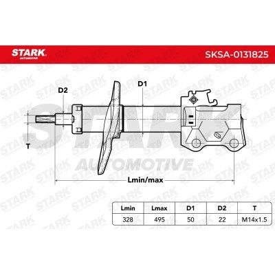Shock Absorber Stark SKSA-0131825 SKSA-0131825 - photo 3