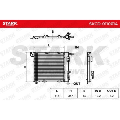 A/C condenser SKCD-0110014 - photo 8