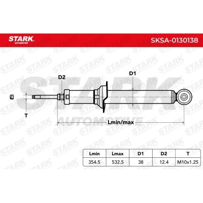 Shock Absorber Stark SKSA-0130138 SKSA-0130138 - photo 3