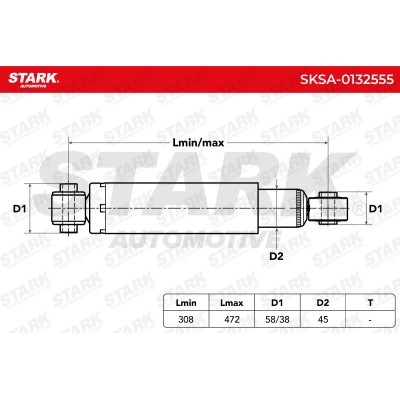 Shock Absorber Stark SKSA-0132555 SKSA-0132555 - photo 3