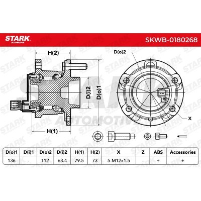 Wheel Bearing Stark SKWB-0180268 SKWB-0180268 - photo 6