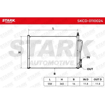 A/C condenser SKCD-0110024 - photo 7