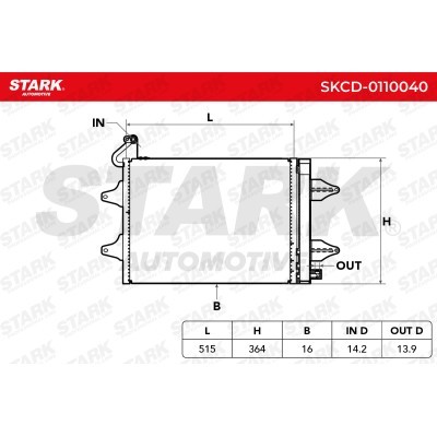 A/C condenser SKCD-0110040 - photo 8
