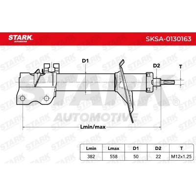 Shock Absorber Stark SKSA-0130163 SKSA-0130163 - photo 4