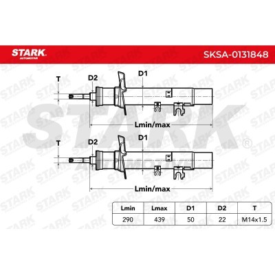 Shock Absorber Stark SKSA-0131848 SKSA-0131848 - photo 4