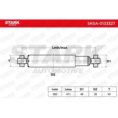 Shock Absorber Stark SKSA-0133327 SKSA-0133327 - photo 6