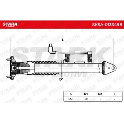 Shock Absorber Stark SKSA-0133498 SKSA-0133498 - photo 5
