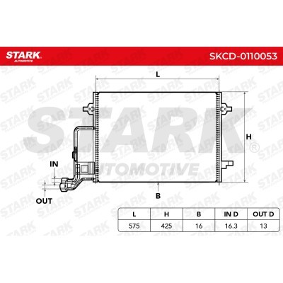 A/C condenser SKCD-0110053 - photo 8