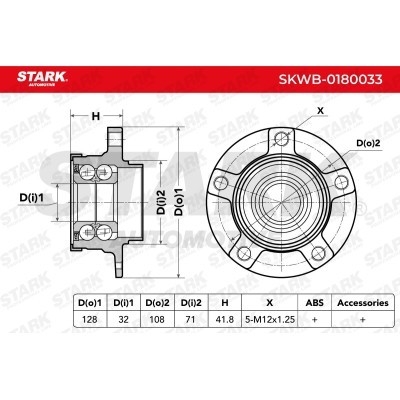 Wheel Bearing Stark SKWB-0180033 SKWB-0180033 - photo 2