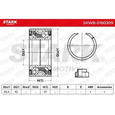 Wheel Bearing Stark SKWB-0180309 SKWB-0180309 - photo 4