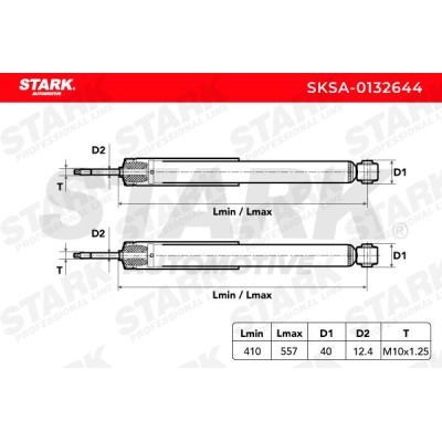 Shock Absorber Stark SKSA-0132644 SKSA-0132644 - photo 3