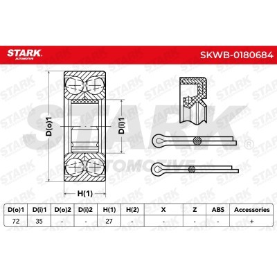 Wheel Bearing Stark SKWB-0180684 SKWB-0180684 - photo 7
