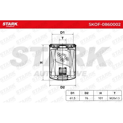 Oil Filter Stark SKOF-0860002 SKOF-0860002 - photo 5