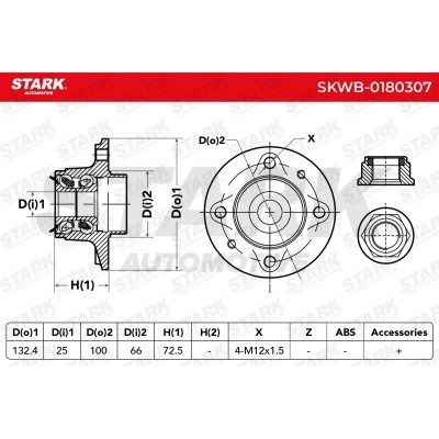 Wheel Bearing Stark SKWB-0180307 SKWB-0180307 - photo 3