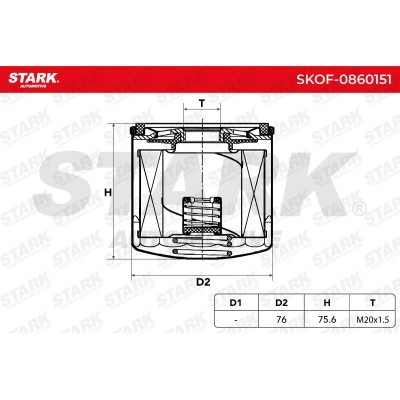 Oil Filter Stark SKOF-0860151 SKOF-0860151 - photo 5