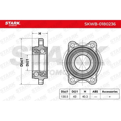 Wheel Bearing Stark SKWB-0180236 SKWB-0180236 - photo 5