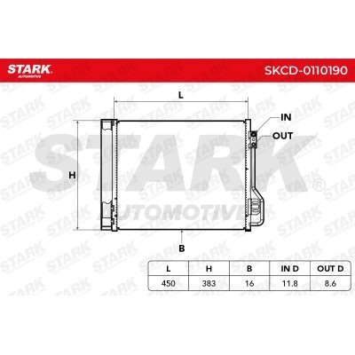 A/C condenser SKCD-0110190 - photo 5