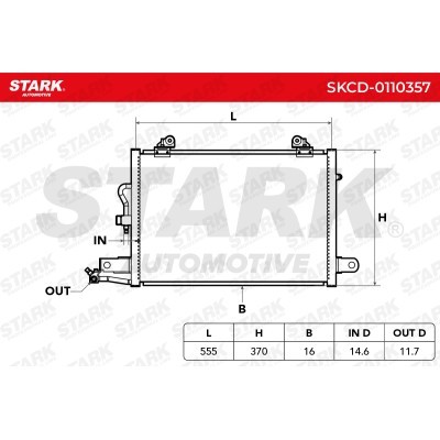 A/C condenser SKCD-0110357 - photo 4