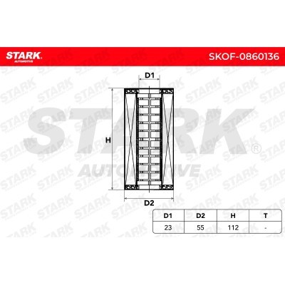 Oil Filter Stark SKOF-0860136 SKOF-0860136 - photo 4