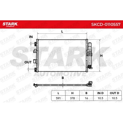 A/C condenser SKCD-0110557 - photo 6