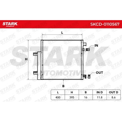 A/C condenser SKCD-0110567 - photo 6