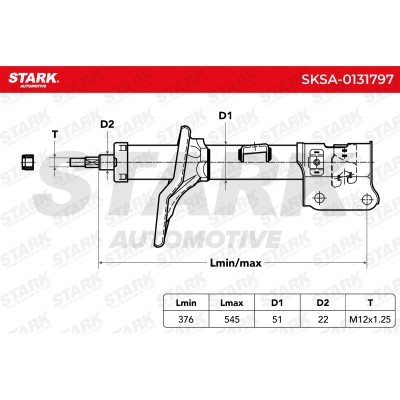 Shock Absorber Stark SKSA-0131797 SKSA-0131797 - photo 3