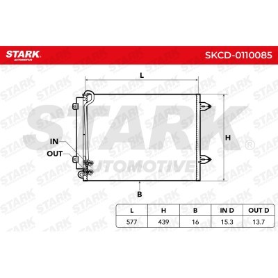 A/C condenser SKCD-0110085 - photo 7