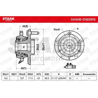 Wheel Bearing Stark SKWB-0180915 SKWB-0180915 - photo 6