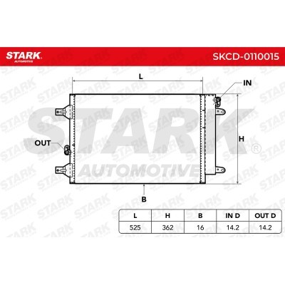 A/C condenser SKCD-0110015 - photo 7