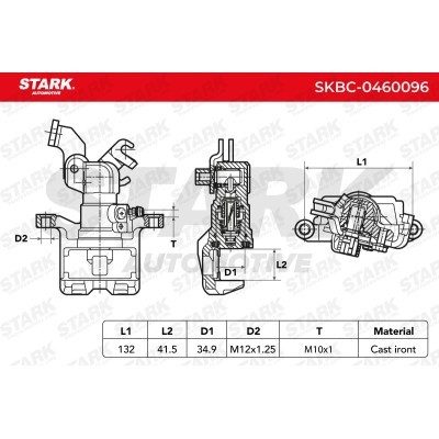 Brake Caliper Stark SKBC-0460096 SKBC-0460096 - photo 5