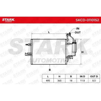 A/C condenser SKCD-0110152 - photo 4