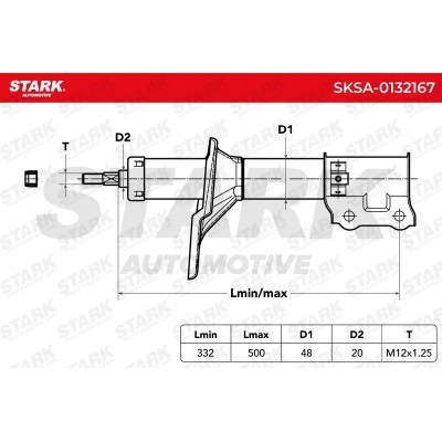 Shock Absorber Stark SKSA-0132167 SKSA-0132167 - photo 3