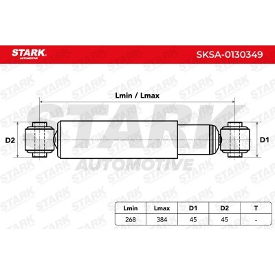 Shock Absorber Stark SKSA-0130349 SKSA-0130349 - photo 3