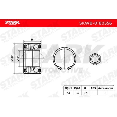 Wheel Bearing Stark SKWB-0180556 SKWB-0180556 - photo 2