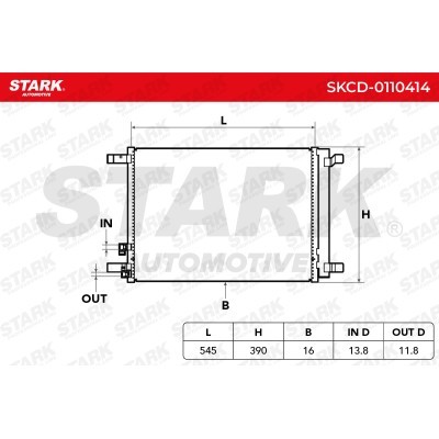 A/C condenser SKCD-0110414 - photo 9