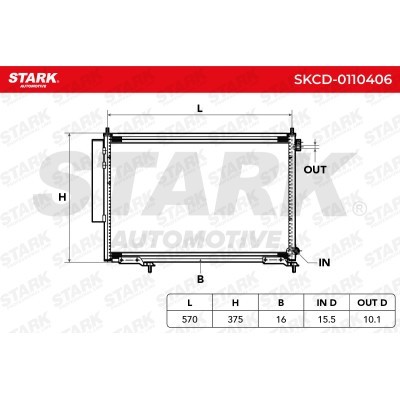 A/C condenser SKCD-0110406 - photo 7